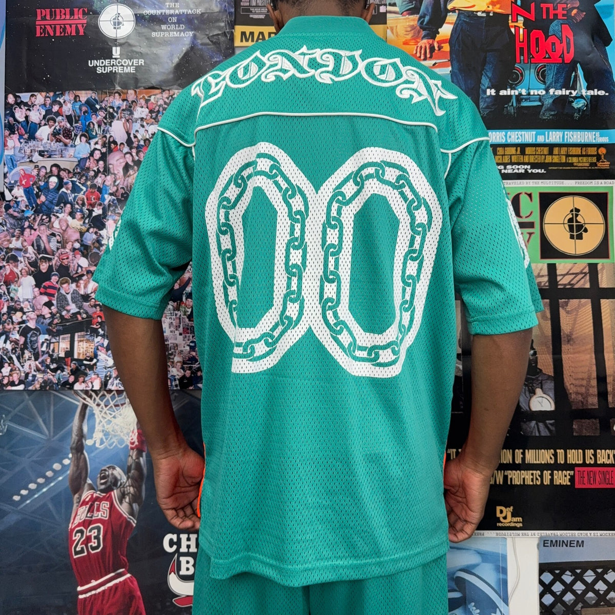 PALACE HESH ATHLETIC TORQOUISE TOP