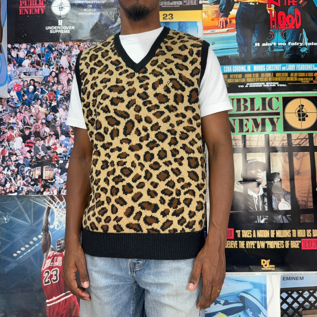 SUPREME SS16 LEOPARD VEST
