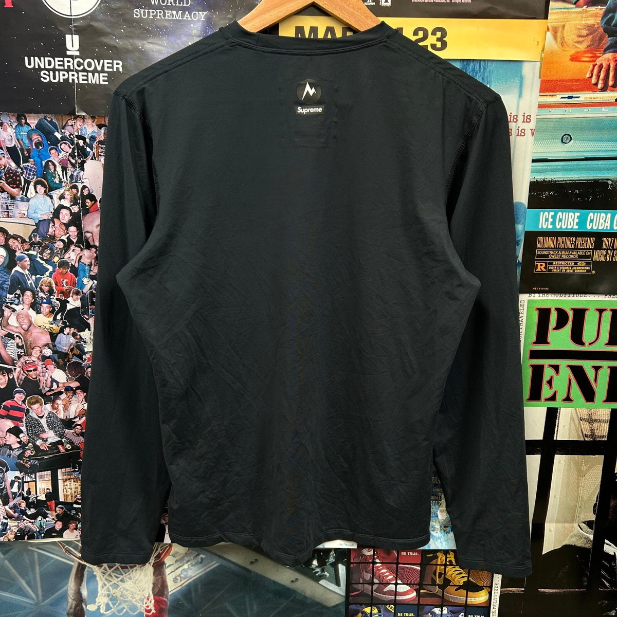 SUPREME MARMOT BASE LAYER L/S TOP FW25