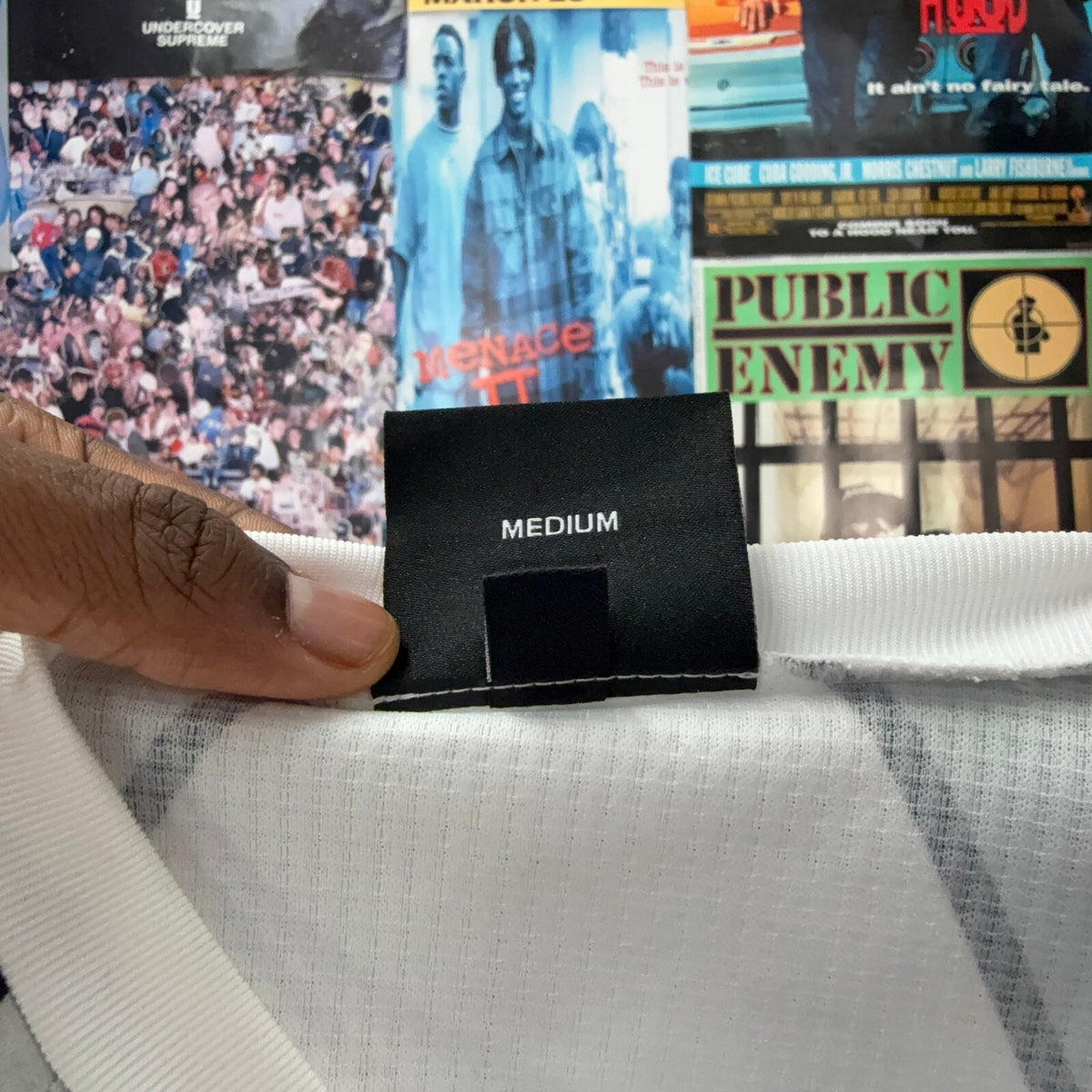 SUPREME FW25 FOX RACING DMX WHITE JERSEY