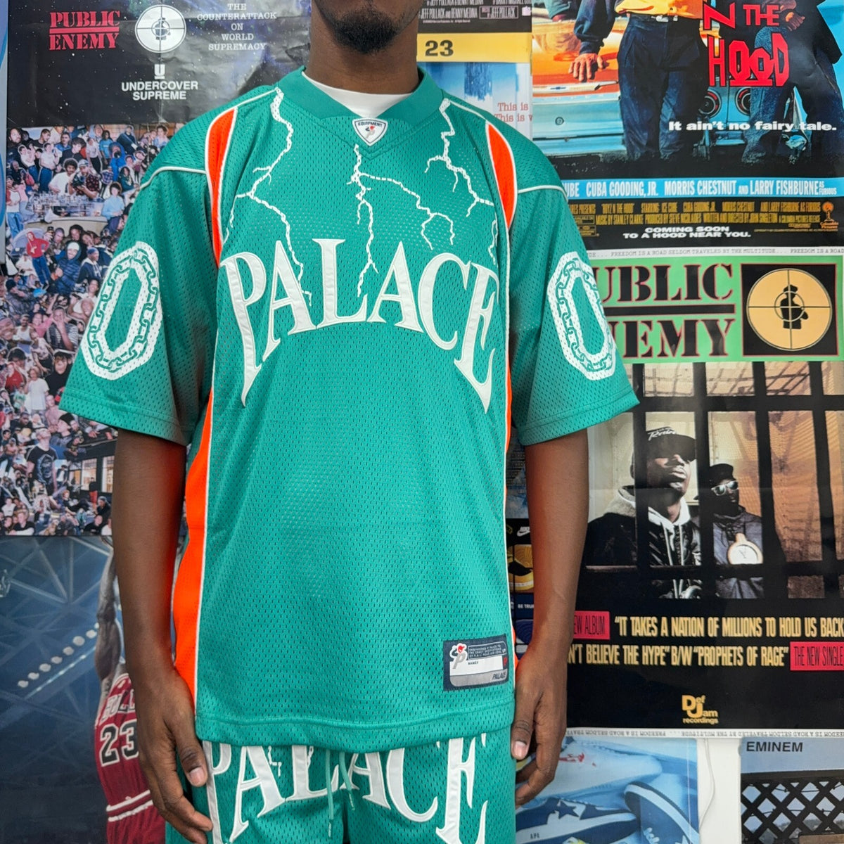 PALACE HESH ATHLETIC TORQOUISE TOP