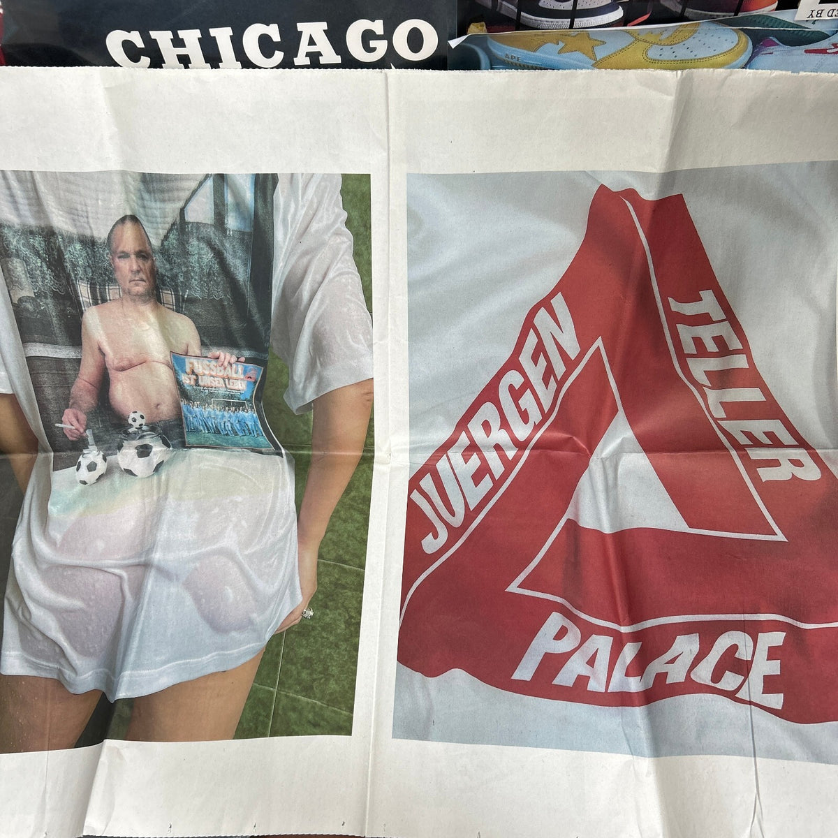 PALACE SKATEBOARDS JURGEN TELLER NEWSPAPER