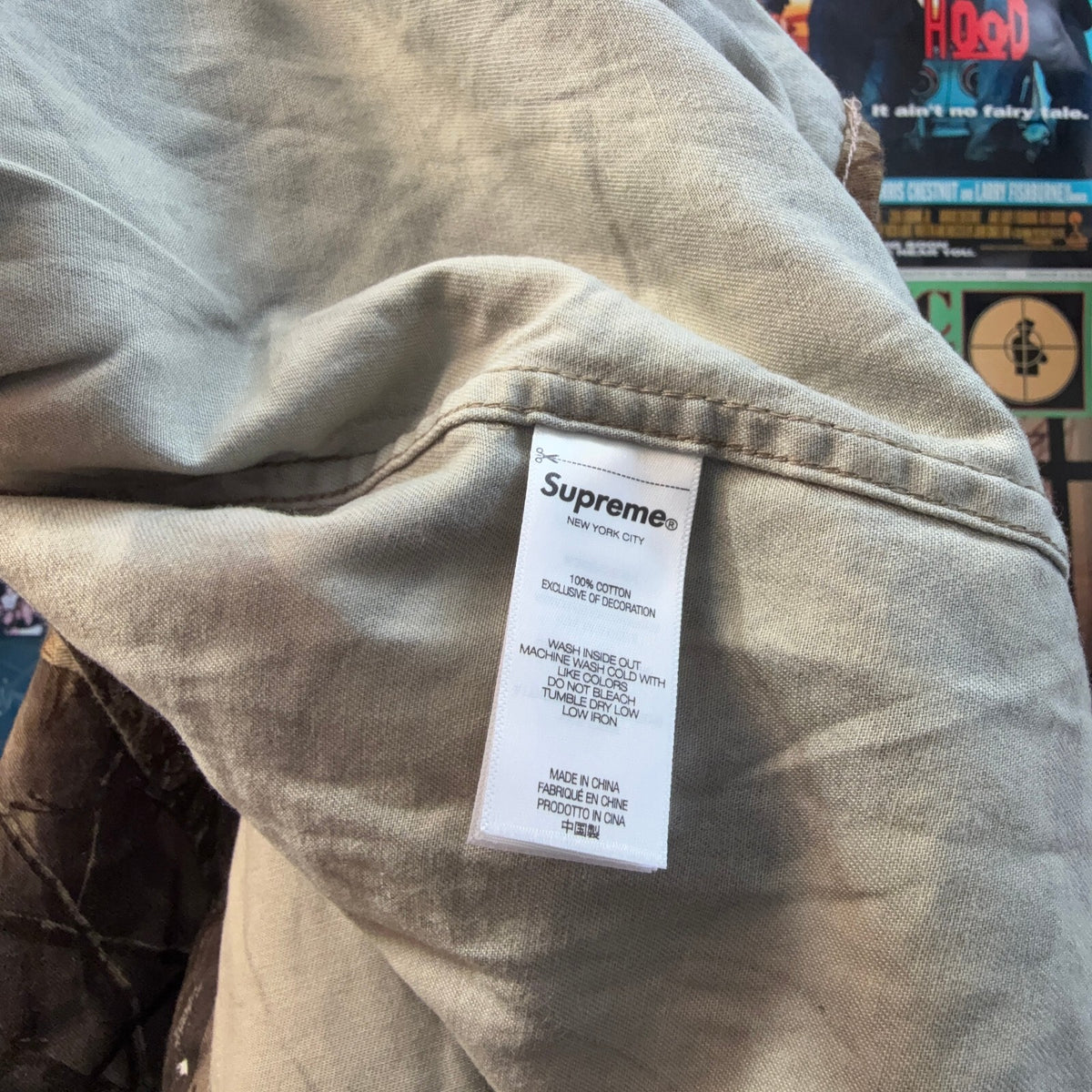 SUPREME SS26 REALTREE SMALL BOX SHIRT