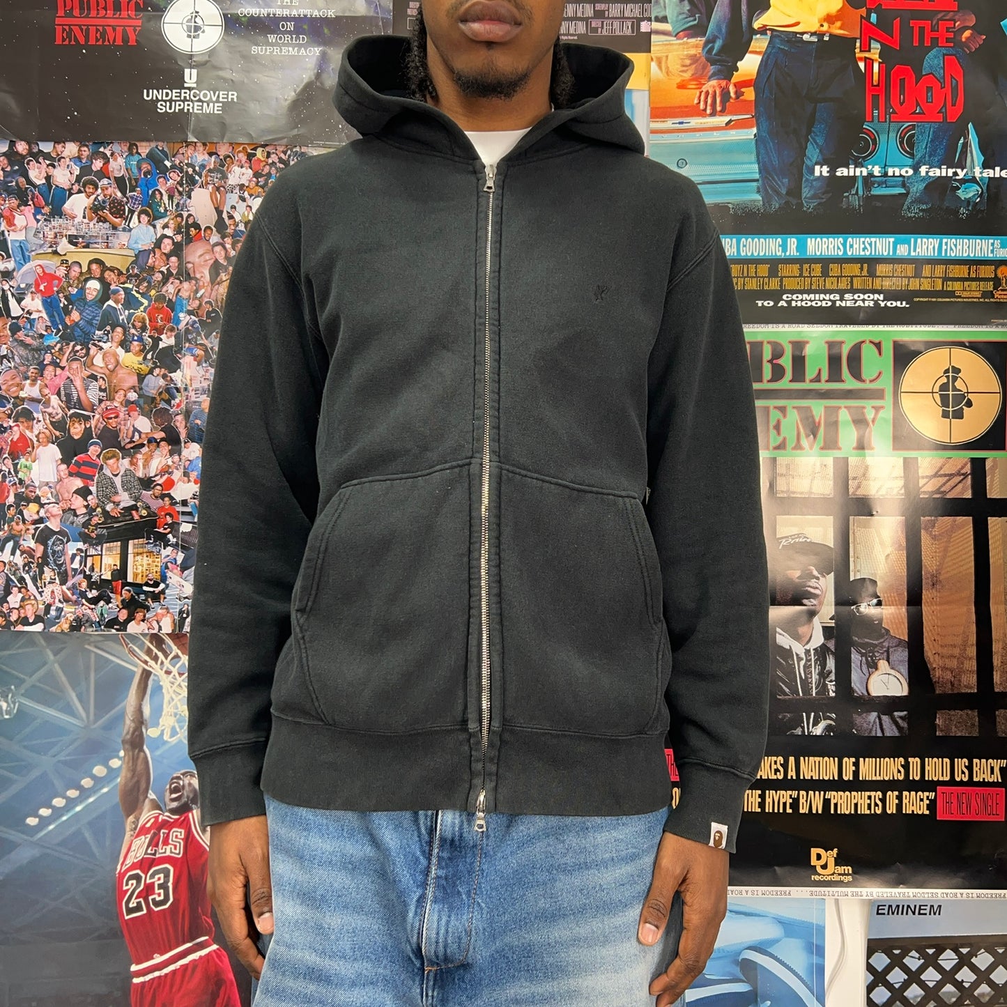 BAPE 2000s BAPESTA ZIP UP HOODIE