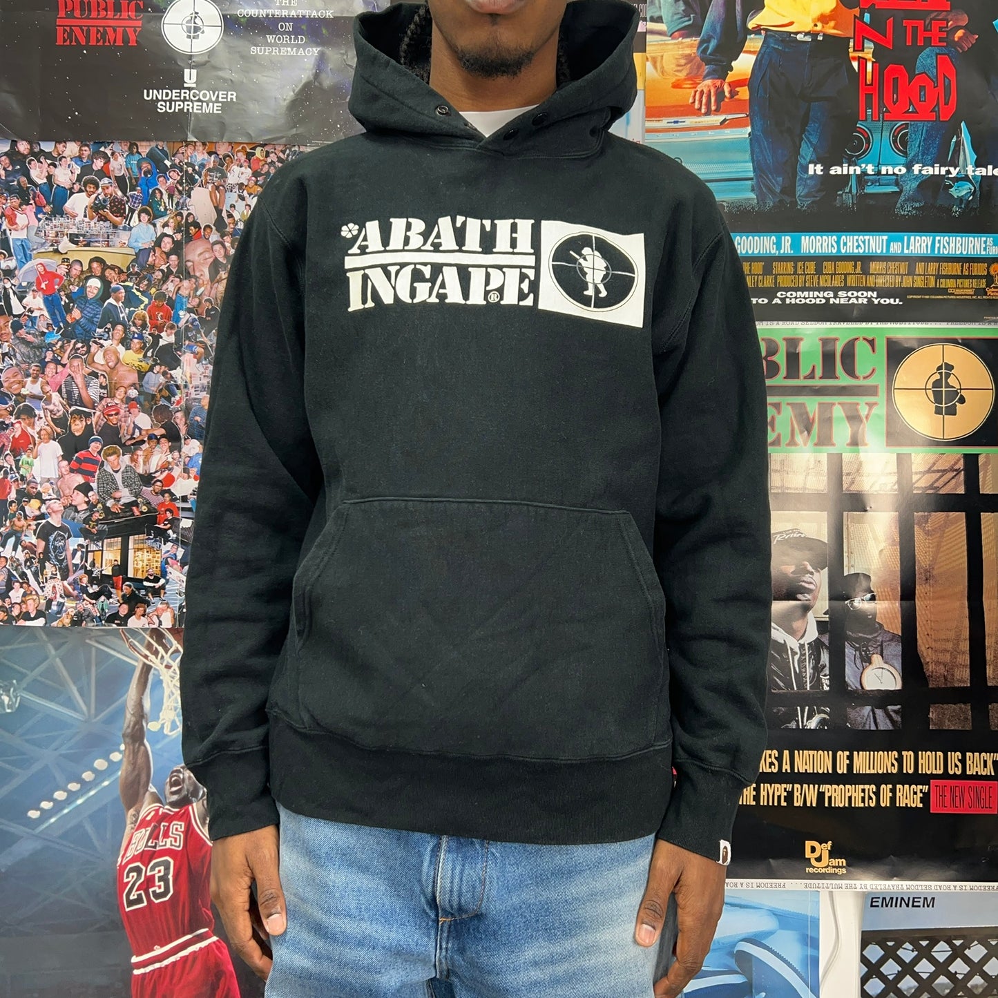 BAPE 2005 PUBLIC ENEMY HOODIE