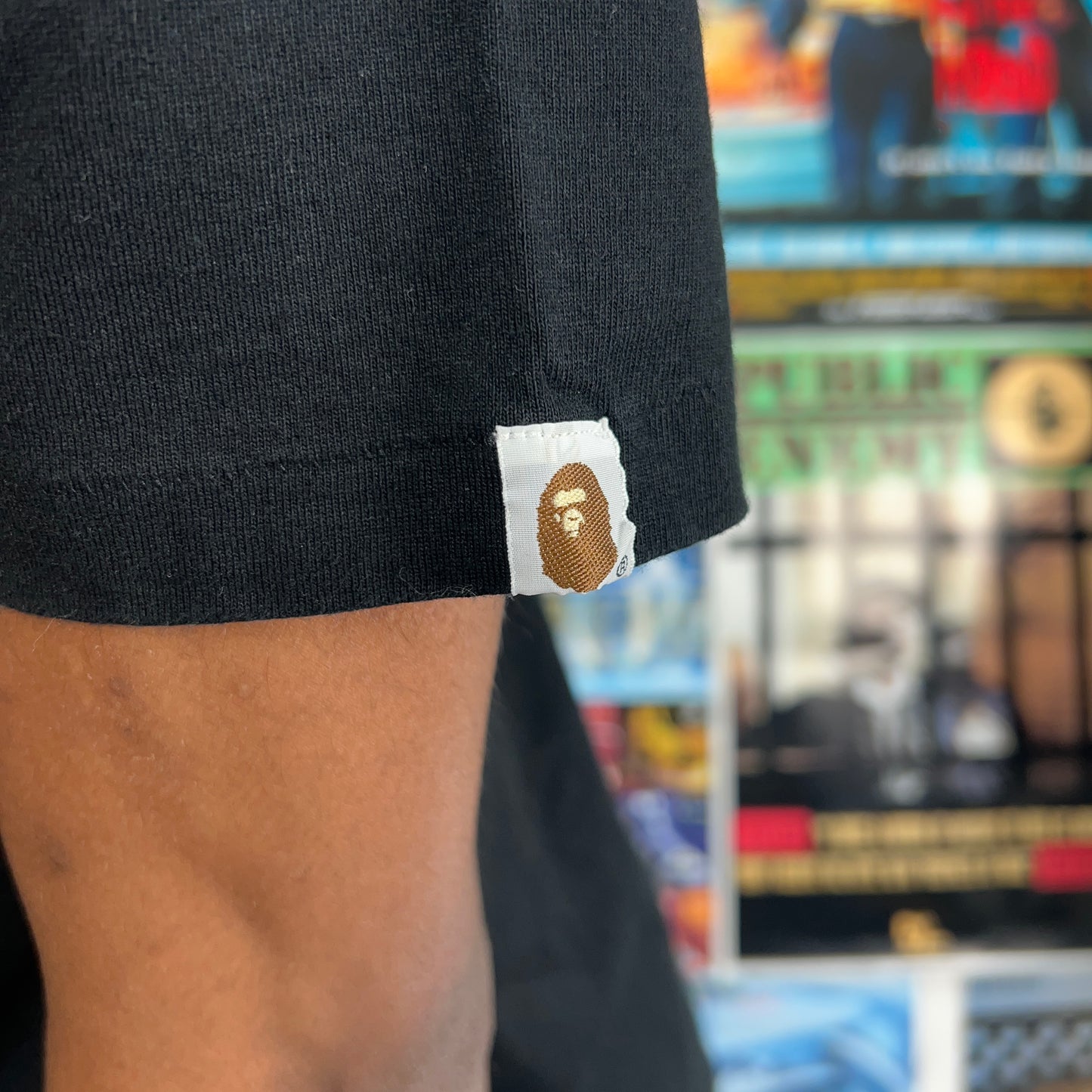 90S BAPE CAMO COLLEGE TEE