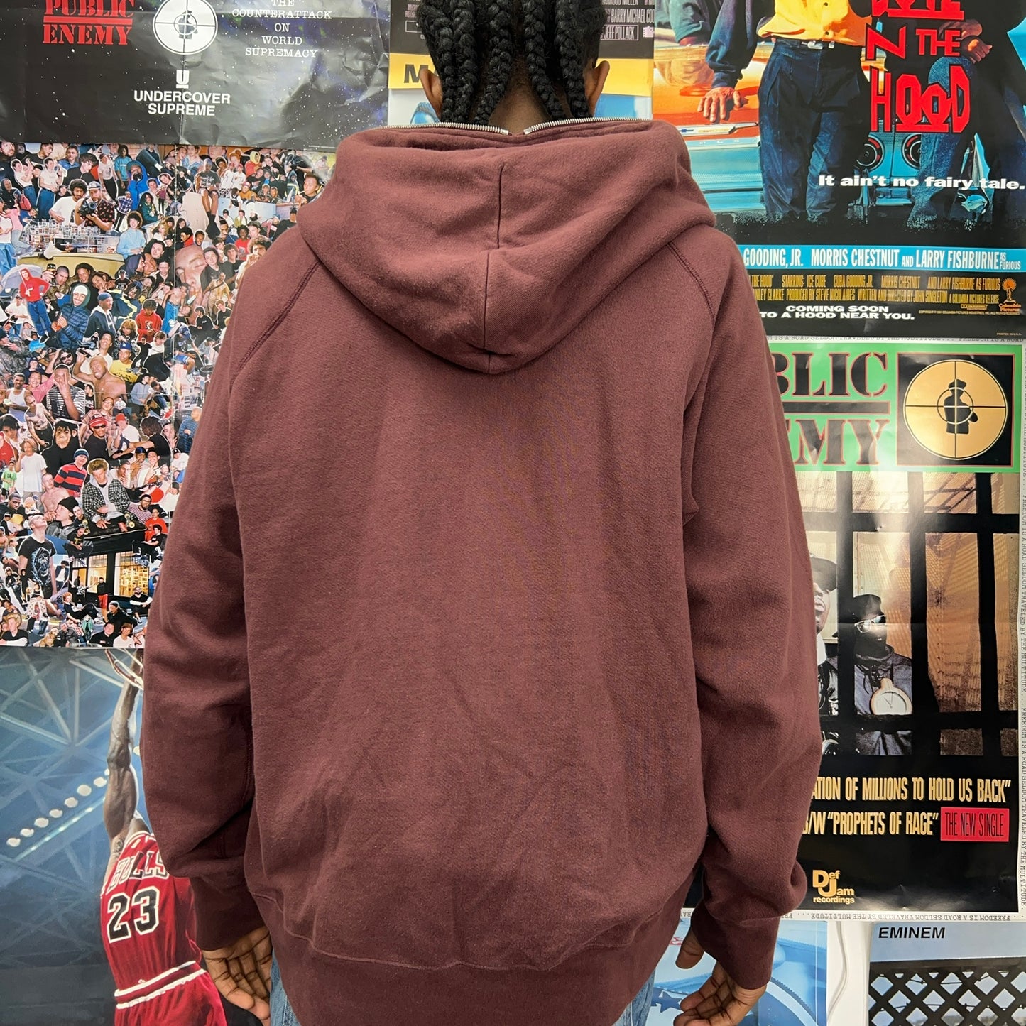 BAPE 2000s SWAROVSKI RHINESTONE FULL ZIP HOODIE