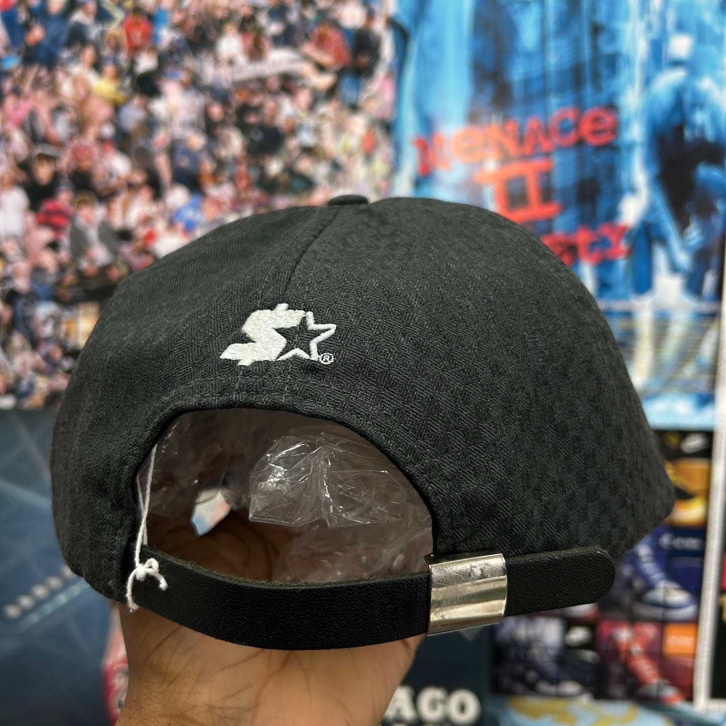 SUPREME FW12 STARTER CROC LEATHER PATCH CAP