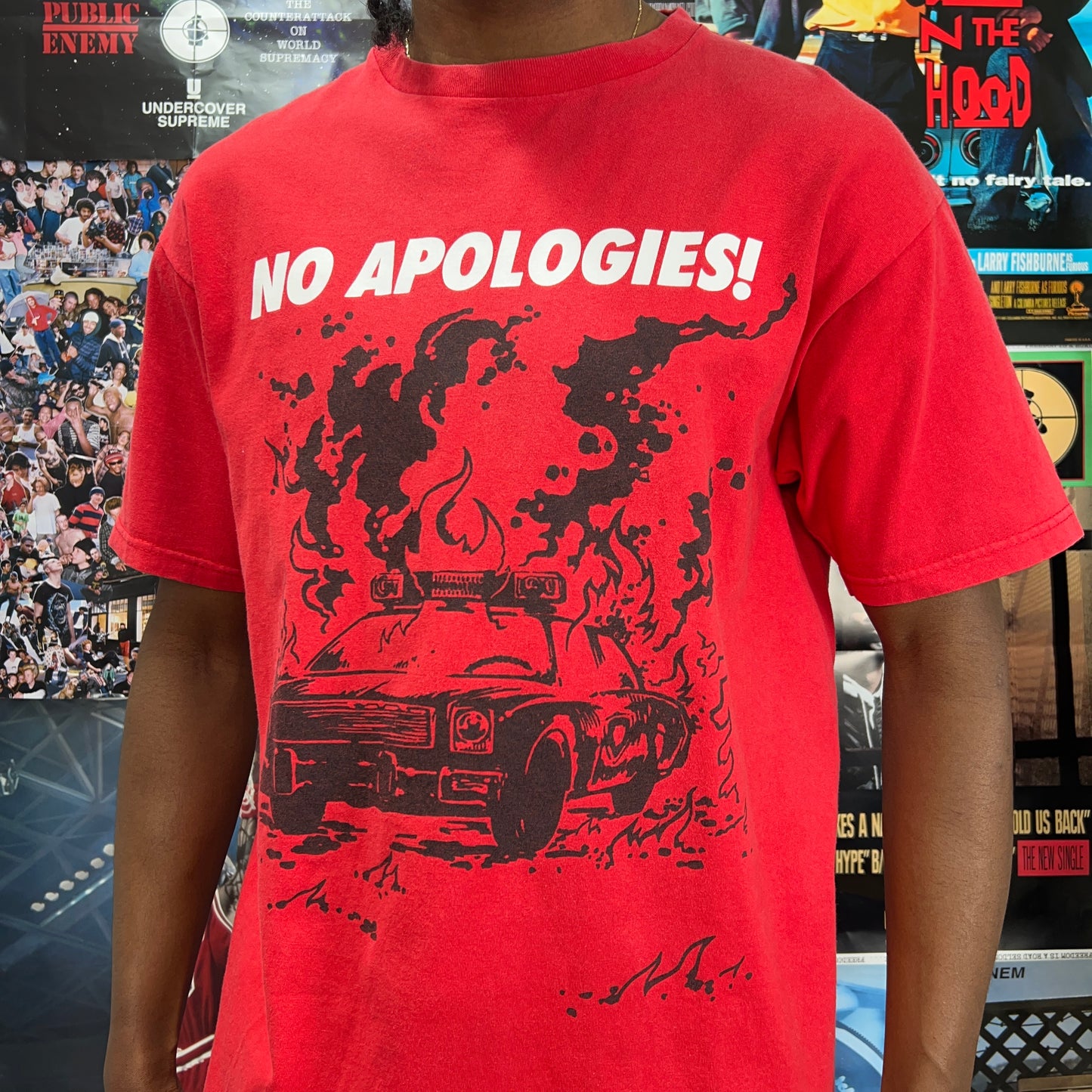 SUPREME 2009 NO APOLOGIES RED TEE