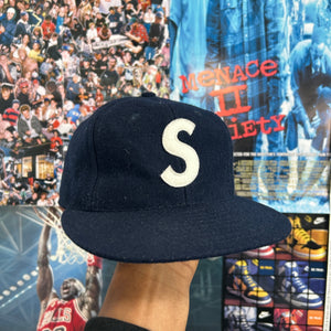 SUPREME WOOL FITTED S LOGO CAP