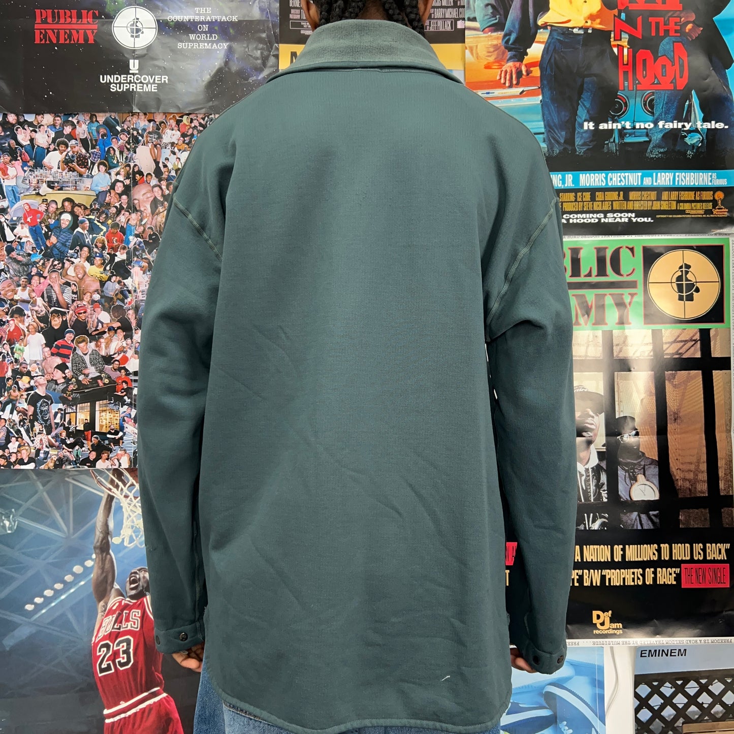 STONE ISLAND AW97 REVERSIBLE 1/4 ZIP