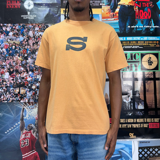 STUSSY SPORT 90s YELLOW TEE