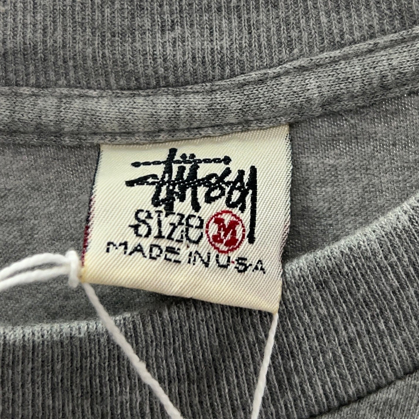 STUSSY SPORT 90s GREY TEE