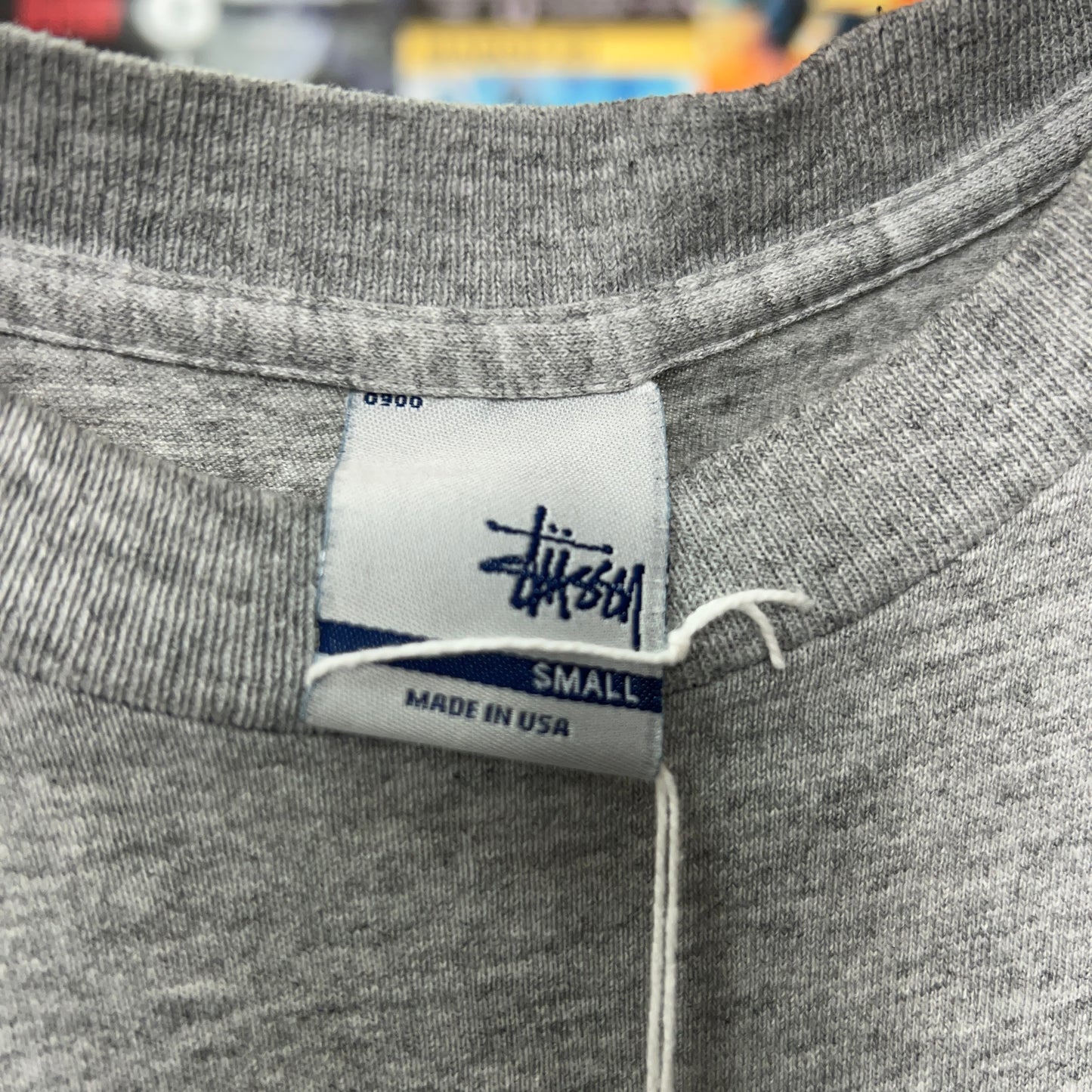 STUSSY 2000s GREY TEE