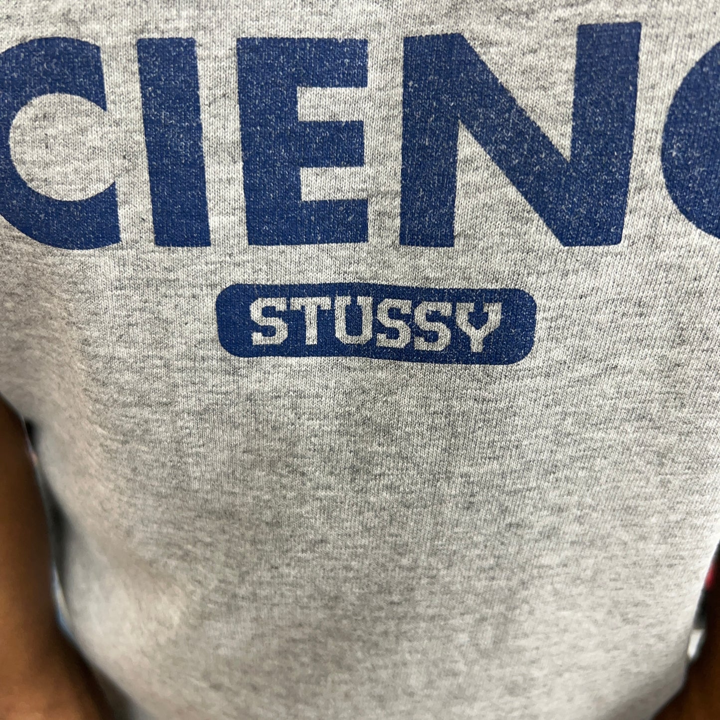 STUSSY 2000s GREY TEE