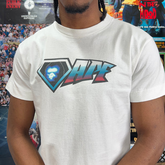 BAPE 90s SUPERMAN WHITE TEE