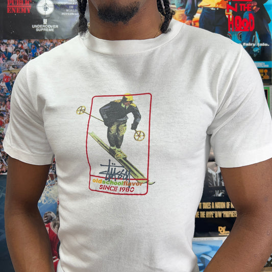 LATE 90S STUSSY OUTDOOR SKI TEE